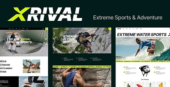 Xrival WordPress Theme