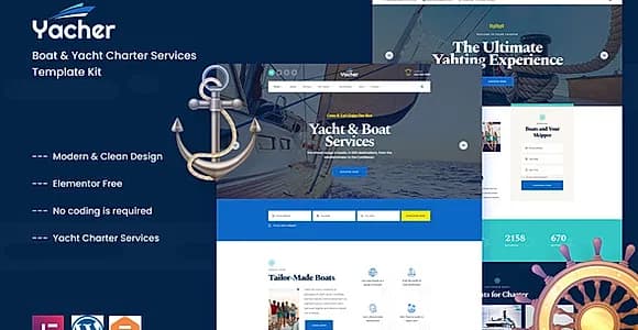 Yachter - Boat & Yacht Charter Services Template Kit