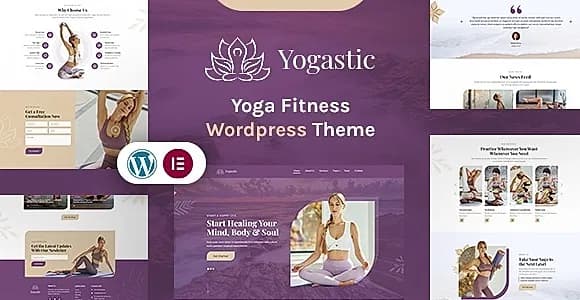 Yogastic WordPress Theme