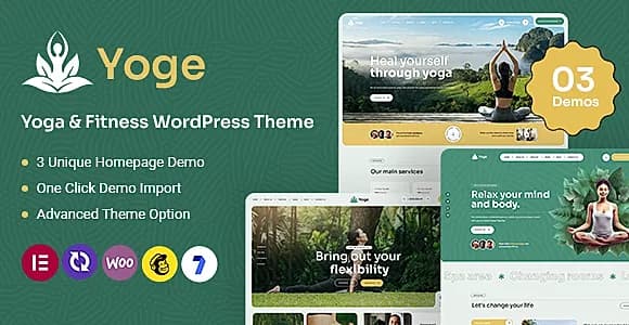 Yoge WordPress Theme