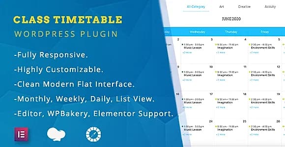YOLO Class Timetable WordPress Plugin
