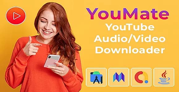YouMate - Download Audio/Video From YouTube (Android Studio Source Code)
