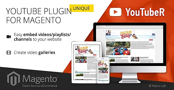 YouTubeR - unique YouTube video gallery for Magento