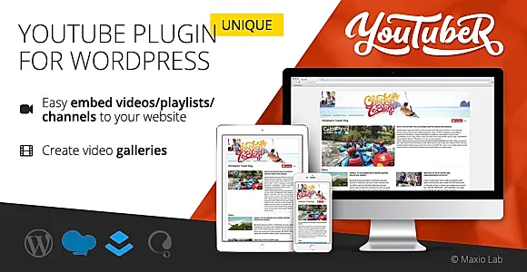 YouTubeR - Unique YouTube Video Feed & Gallery Plugin