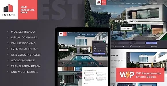 Yreg Estate WordPress Theme
