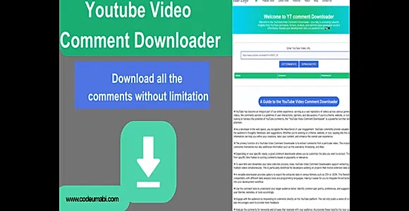 YT Comment Downloader