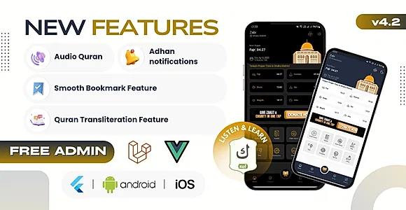 Zabi Islamic Flutter & Android ISO App