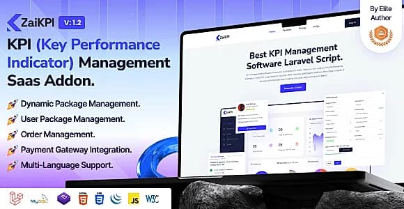 ZaiKPI - KPI (Key Performance Indicator) Management SAAS Addon.