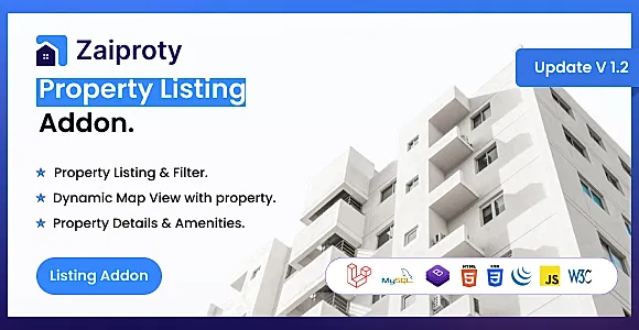 Zaiproty - Property Listing Addon.
