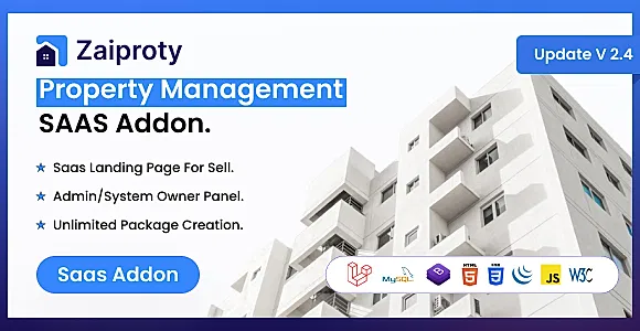 Zaiproty - Property Management SAAS Addon