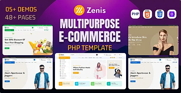 Zenis - Multipurpose eCommerce PHP Template