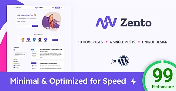 Zento WordPress Theme