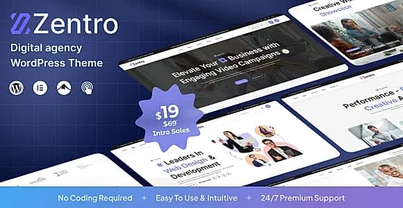 Zentro WordPress Theme