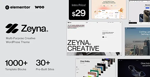 Zeyna WordPress Theme
