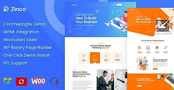 Zinco WordPress Theme