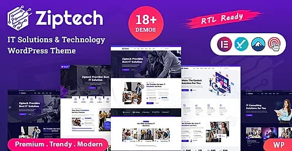 Ziptech WordPress Theme