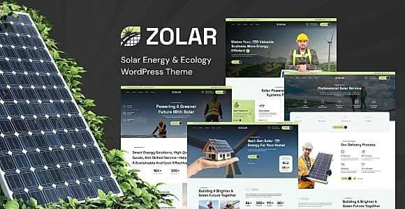 Zolar WordPress Theme