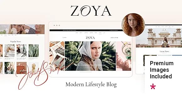 Zoya WordPress Theme