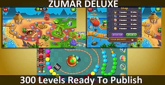 Zumar Deluxe Unity Complete Project (300 Levels)