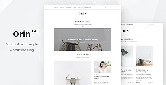 Orin WordPress Theme