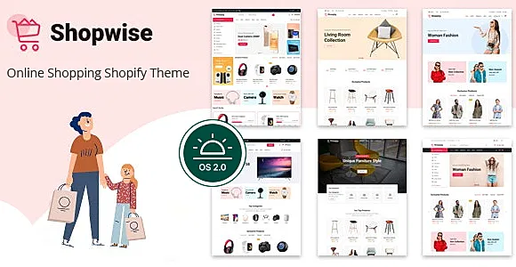 Shopwise - Shopify Theme with Color Swatches